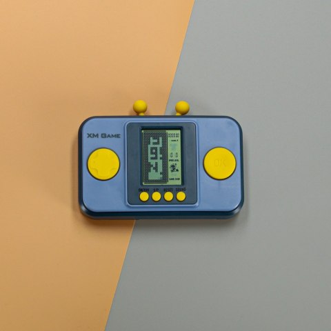 Gra zręcznościowa elektroniczna konsola retro gierka przenośna kieszonkowa szara