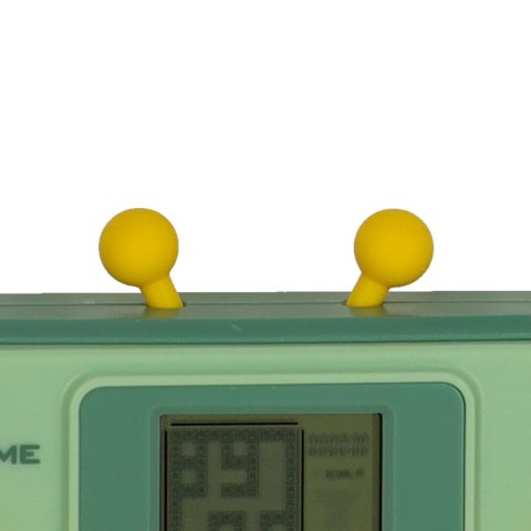 Gra zręcznościowa elektroniczna konsola retro gierka przenośna kieszonkowa zielona