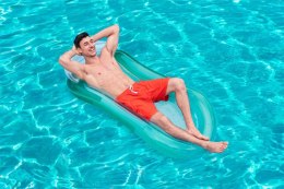Materac dmuchany do pływania wody basenu plażowy z siatką siateczkowy miętowy BESTWAY 43103