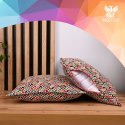 Kolorowa poszewka 40 x 40 cm z dekoracyjnym wzorem