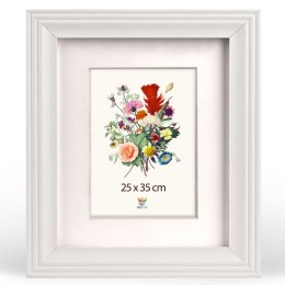 Zestaw 5 szt. frezowanych ramek 25 x 35 cm w kolorze białym