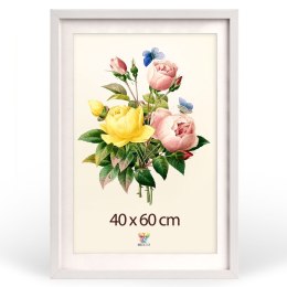 Zestaw 3 szt. wysokich ramek na zdjęcia 40 x 60 cm białych