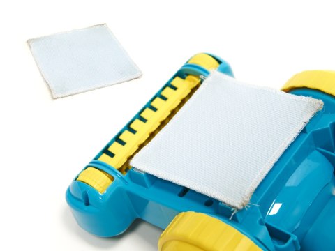 Odkurzacz bezprzewodowy pionowy dla dzieci interaktywny z dźwiękiem niebieski