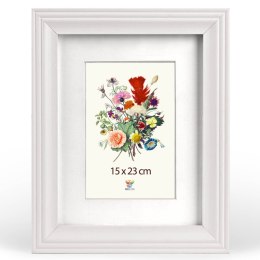 Zestaw 3 szt. frezowanych ramek 15 x 23 cm w kolorze białym