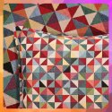 Zestaw 2 szt. kolorowych poszewek 60 x 60 cm z dekoracyjnym wzorem