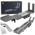 Przyczepa Niskopodwoziowa Naczepa Do Scania 770S Huina Szara 1:18