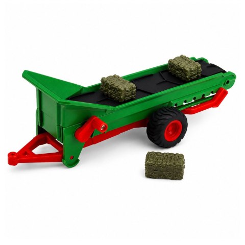Traktor Rolniczy Z Taśmociągiem Zdalnie Sterowany RC Bale Światła 1:24