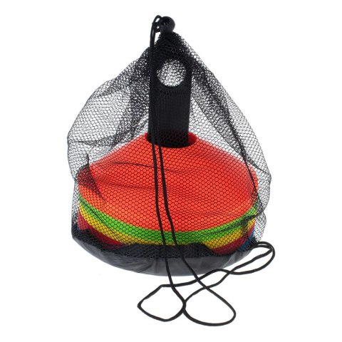 Pachołki treningowe piłkarskie grzybki talerzyki zestaw 50 sztuk