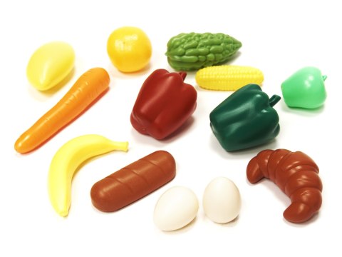 Sklep dla dzieci supermarket stragan wózek na zakupy akcesoria miętowy