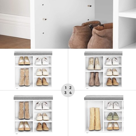 Szafka na Buty z Siedziskiem - LHS010W01