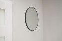 Lustro 50cm czarna rama