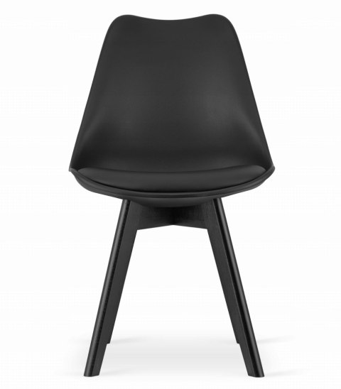 Zestaw stół prostokątny 120x80cm craft + 4 krzesła MARK czarne