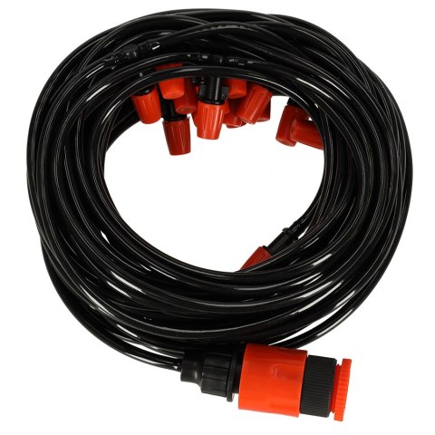 Zraszacz ogrodowy kurtyna wodna mgiełka system nawadniania 20m