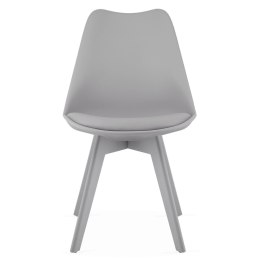 Krzesło MARK - szare / nogi szare x 1