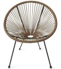 Krzesło BRASIL - rattan x 1