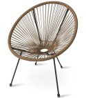 Krzesło BRASIL - rattan x 1
