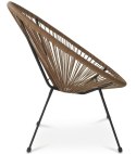 Krzesło BRASIL - rattan x 1