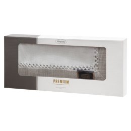 OBRUS EMMA 40 X 140 CM BIAŁY