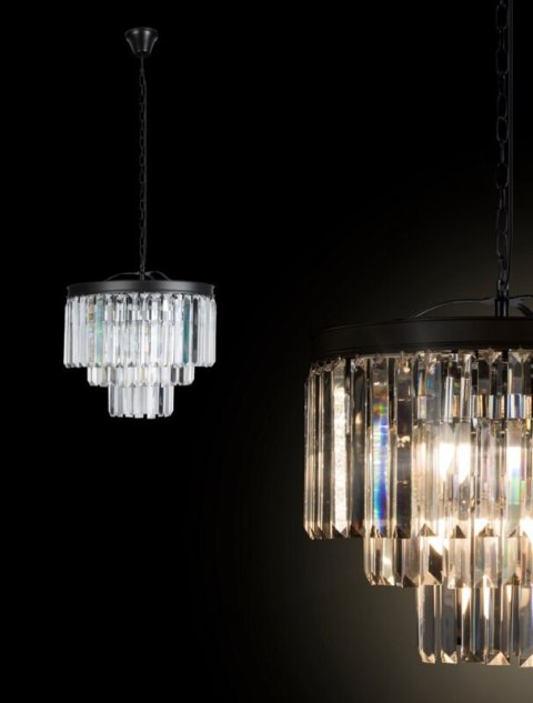 LAMPA AVA (01) (FI) 51 X 37 CM CZARNY