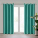 ZASŁONA GOTOWA D91 PARISA 135 X 250 CM TURKUSOWY