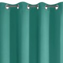 ZASŁONA GOTOWA D91 PARISA 135 X 250 CM TURKUSOWY
