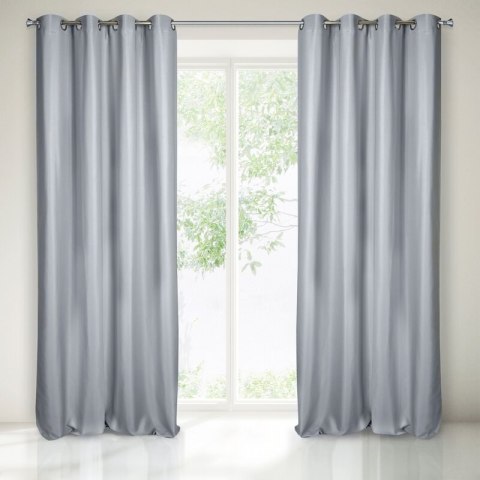 ZASŁONA GOTOWA ESSME 140 X 250 CM SREBRNY