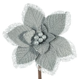 KWIAT ŚWIĄTECZNY 57A 16 CM STALOWY