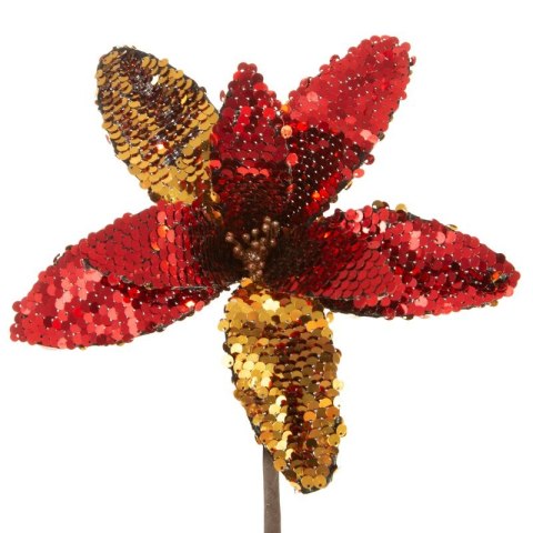 KWIAT ŚWIĄTECZNY 80A 20 CM CZERWONY