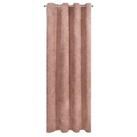 ZASŁONA GOTOWA ANISA 140 X 250 CM CIEMNORÓŻOWY
