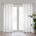 ZASŁONA GOTOWA D91 STELLA 140 X 250 CM BIAŁY