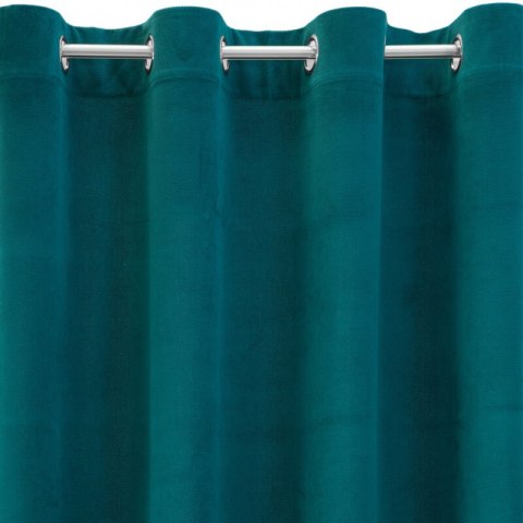 ZASŁONA GOTOWA MILO 140 X 250 CM CIEMNOTURKUSOWY