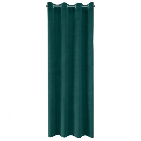 ZASŁONA GOTOWA MILO 140 X 250 CM CIEMNOZIELONY