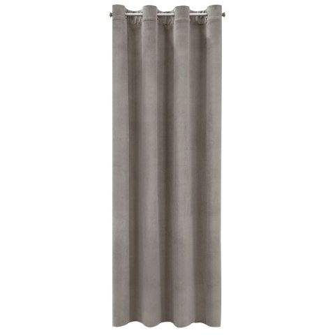 ZASŁONA GOTOWA MILO 140 X 250 CM POPIELATY