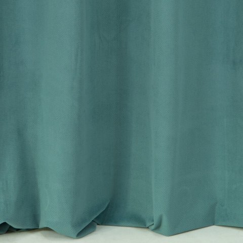 ZASŁONA GOTOWA MILO 140 X 250 CM TURKUSOWY