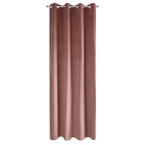 ZASŁONA GOTOWA PIERRE 140 X 250 CM CIEMNORÓŻOWY