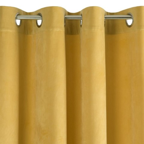 ZASŁONA GOTOWA PIERRE 140 X 250 CM MUSZTARDOWY