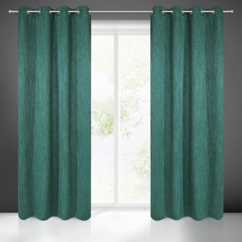 ZASŁONA GOTOWA ROSSIE 140 X 250 CM ZIELONY