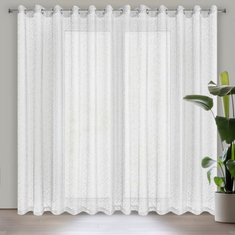 FIRANA GOTOWA AMANDA 300 X 250 CM BIAŁY