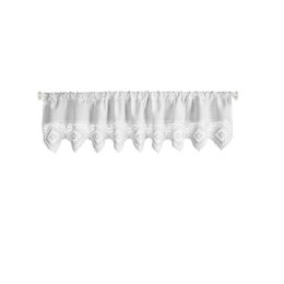 FIRANA GOTOWA ISAAC NA TAŚMIE 150 X 30 CM BIAŁY