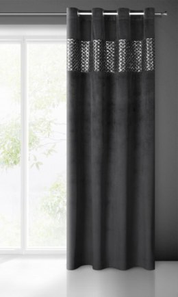 ZASŁONA GOTOWA MARGOT 140 X 250 CM CZARNY