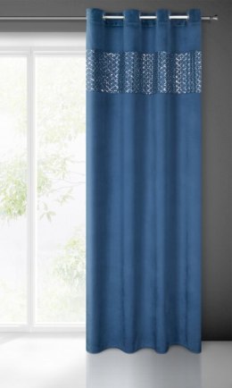 ZASŁONA GOTOWA MARGOT 140 X 250 CM GRANATOWY