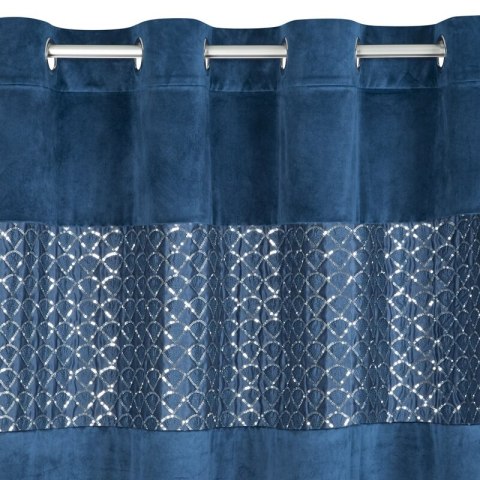 ZASŁONA GOTOWA MARGOT 140 X 250 CM GRANATOWY