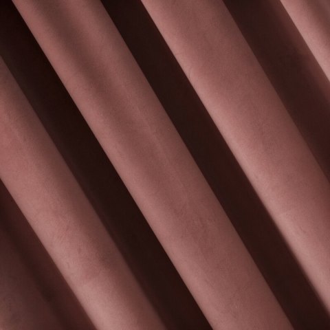 ZASŁONA GOTOWA SIBEL NA TAŚMIE 140 X 270 CM CIEMNORÓŻOWY