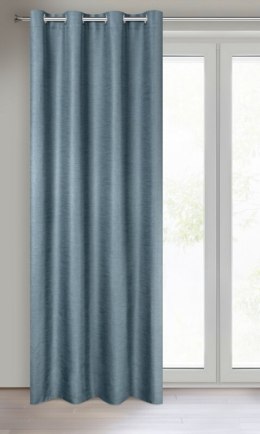 ZASŁONA GOTOWA STYLE 140 X 250 CM NIEBIESKI