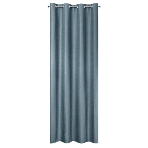 ZASŁONA GOTOWA STYLE 140 X 250 CM NIEBIESKI