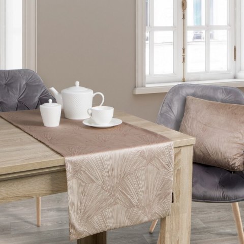 OBRUS GOJA 40 X 140 CM BEŻOWY