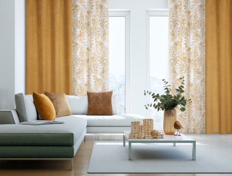 ZASŁONA GOTOWA LILI 140 X 250 CM ŻÓŁTY