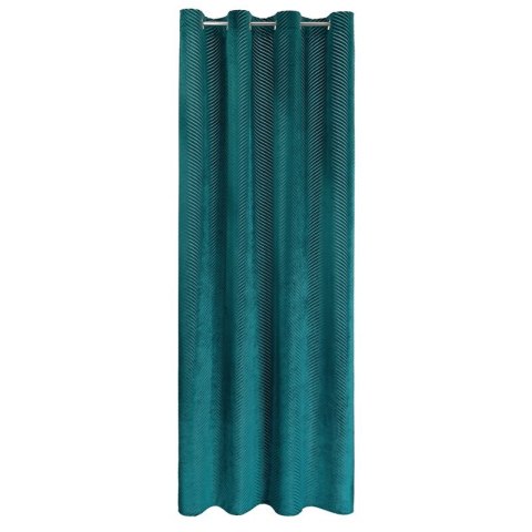 ZASŁONA GOTOWA LUSSI 140 X 250 CM CIEMNOTURKUSOWY
