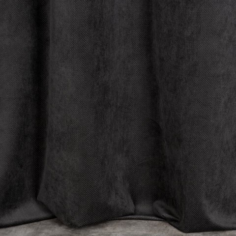 ZASŁONA GOTOWA MILO 140 X 250 CM CZARNY