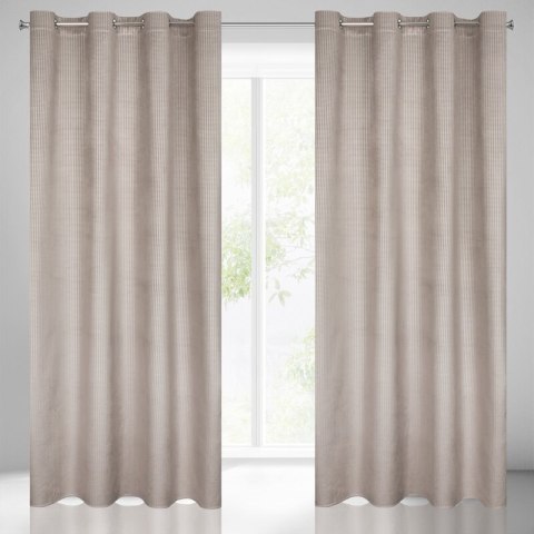 ZASŁONA GOTOWA DARCY 140 X 250 CM BEŻOWY